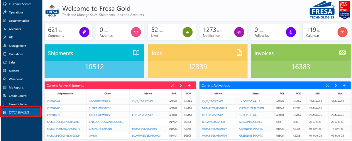 How to Generate a ZATCA Report with QR Code in Fresa Application